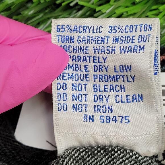 Vintage 90s Wilson Sweatshirt Womens Medium 19x21 Collared - Picture 8 of 14